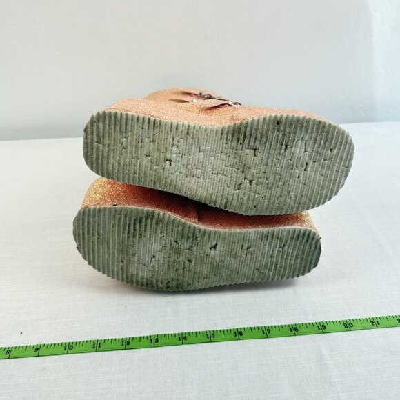 Pink Glitter Heeled Boots - Picture 9 of 12